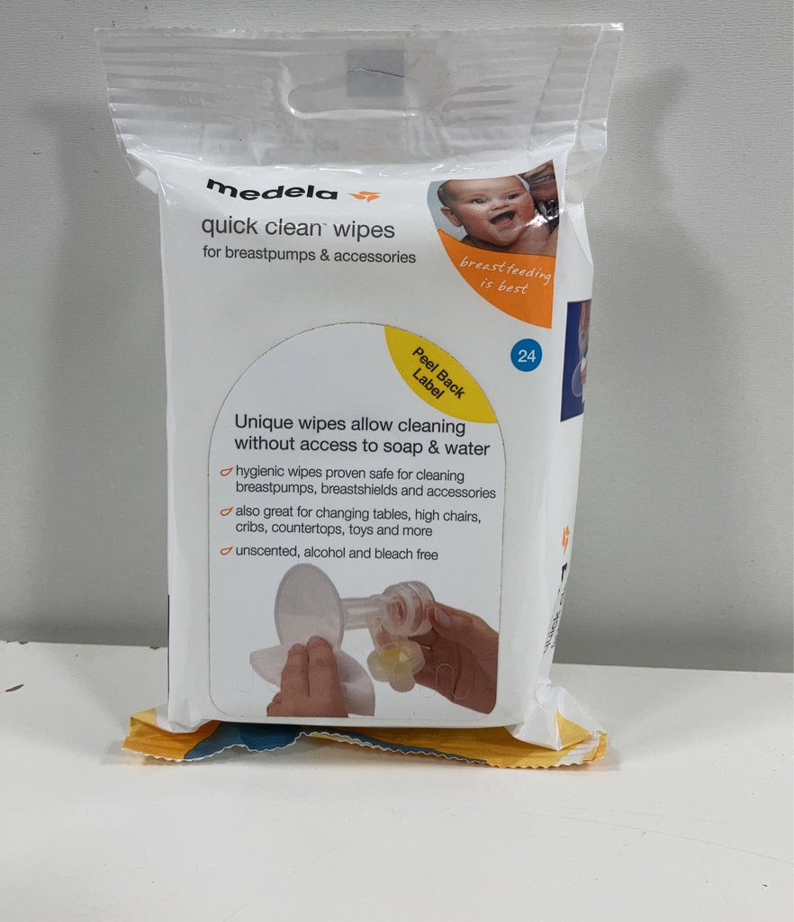 Medela Quick Clean Wipes, 24 Count