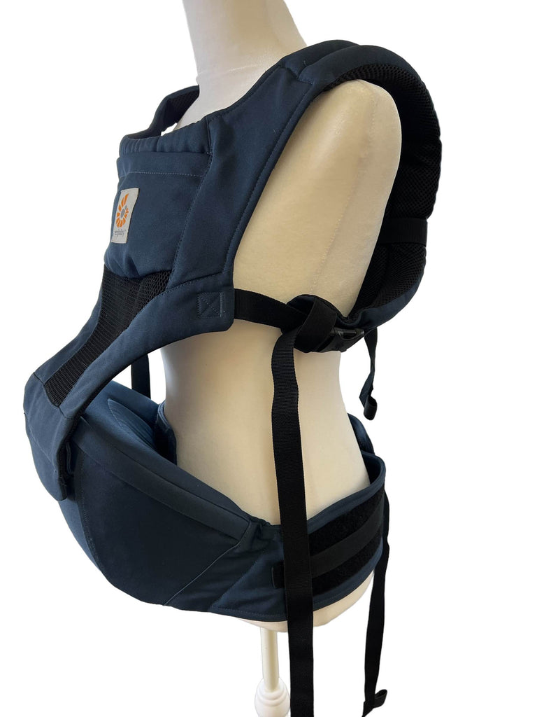 Ergobaby Alta Hip Seat Baby Carrier– SoftFlex Mesh: Midnight Blue