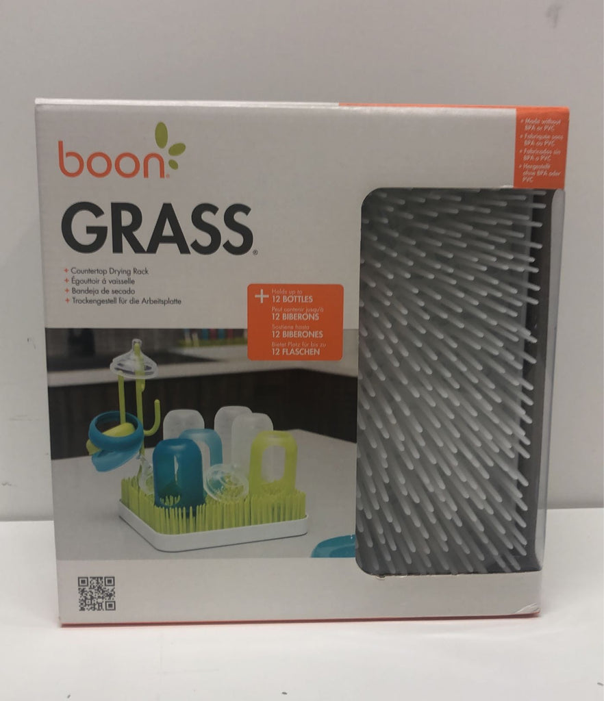 Boon Grass Countertop Drying Rack, White