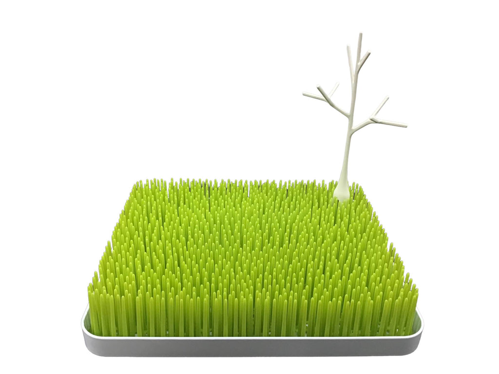 Boon Grass Countertop Drying Rack with Accessories