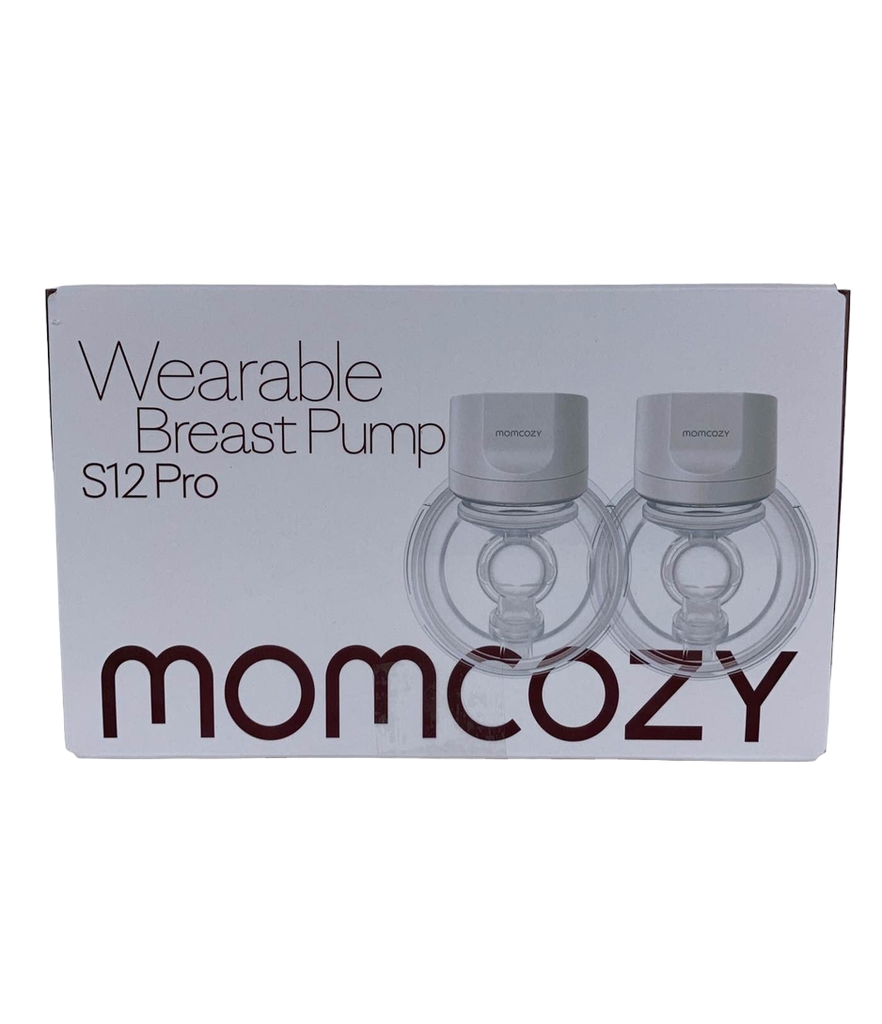 Momcozy Wearable Breast Pump, S12 Double Hands Free Breast Pump, NEW- OPEN  BOX