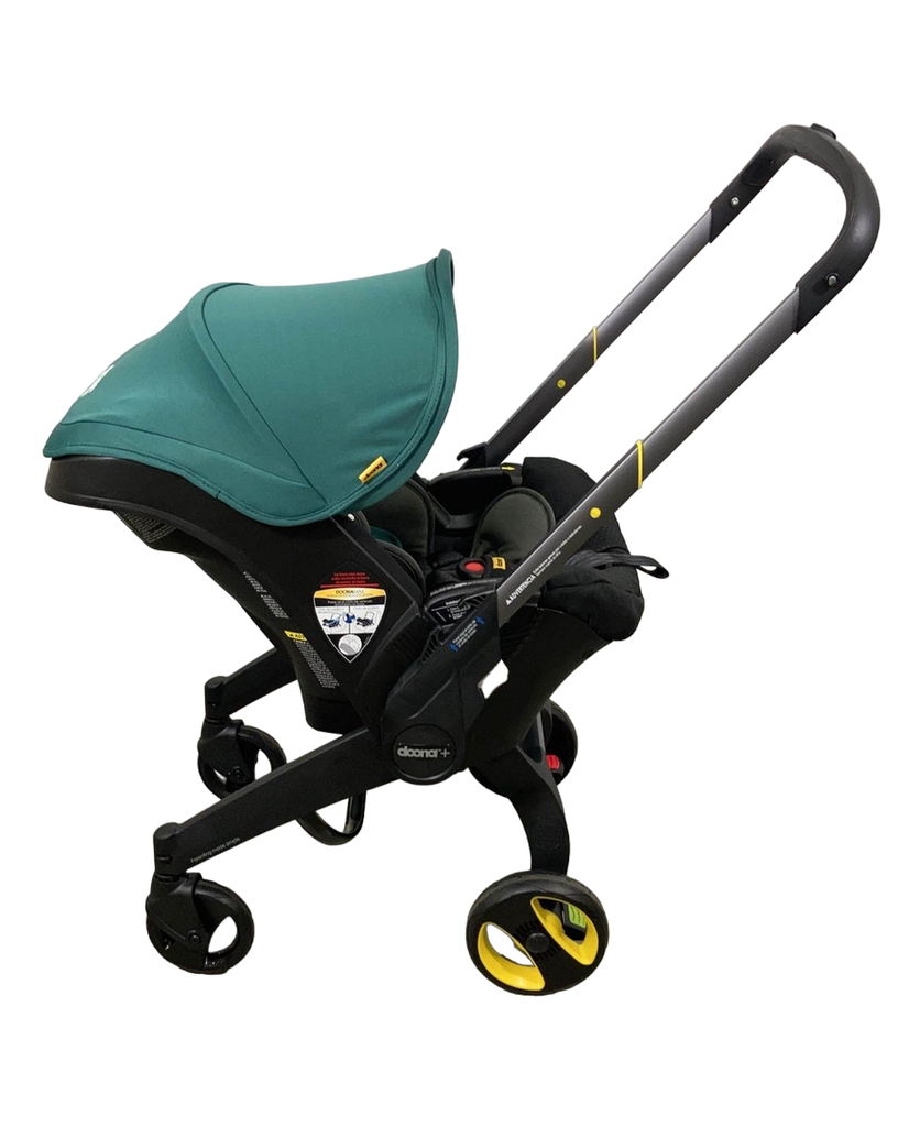 Doona Infant Car Seat & Stroller Combo, 2021, Racing Green