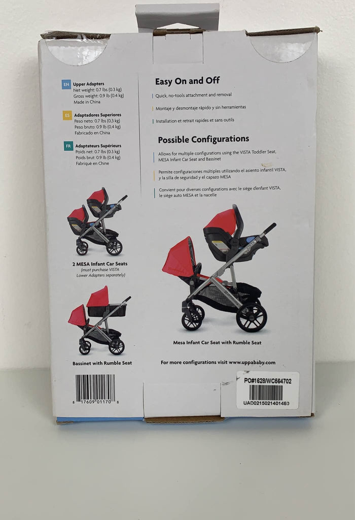UPPAbaby VISTA Upper Adapters