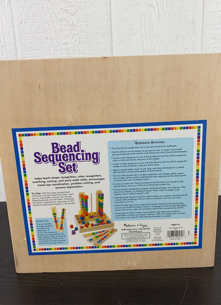 MELISSA & DOUG - Bead Sequencing Set