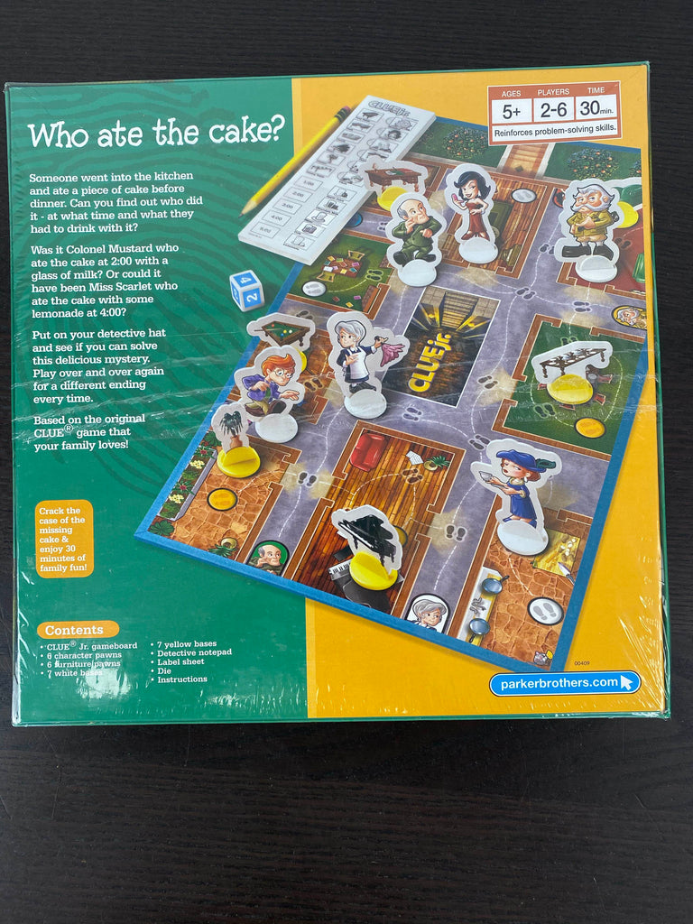 Hasbro Board Game - Cluedo Junior - 2 Games In 1 » ASAP Shipping