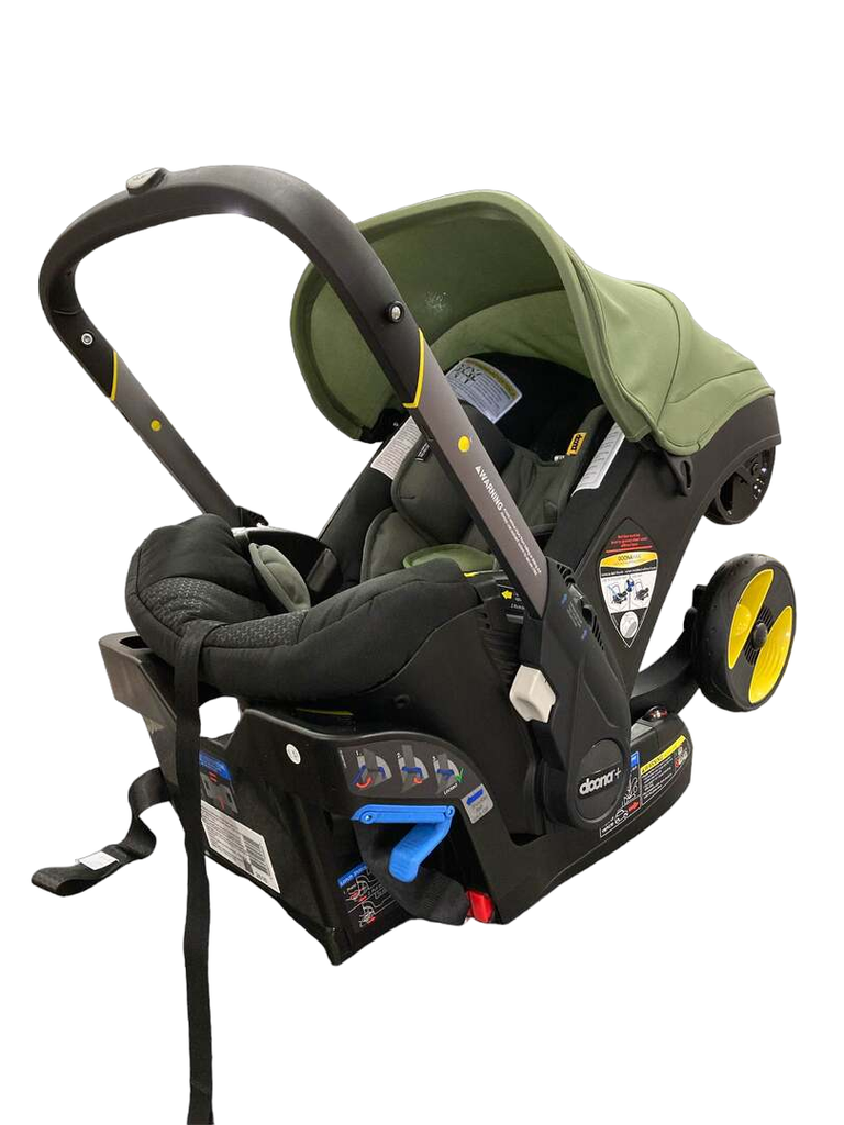 Doona Infant Car Seat & Stroller Combo, 2023, Desert Green