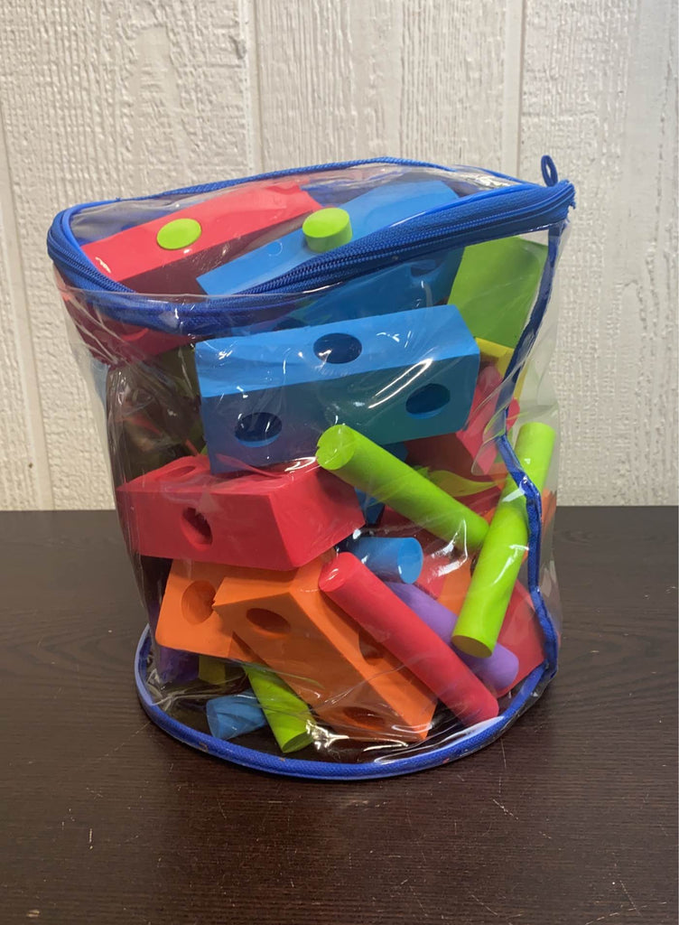 Verdes Foam Peg Building Block Set