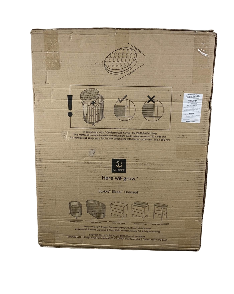 Stokke Mini Sleepi Crib Mattress, V3