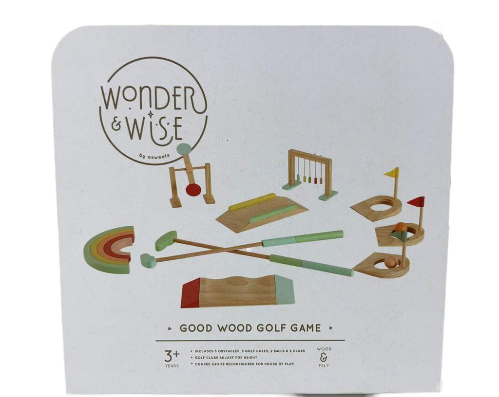 Wonder And Wise Good Wood Golf Game