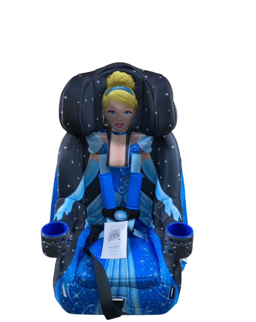 KidsEmbrace 2-in-1 Combination Harness Booster Car Seat, Cinderella Pl