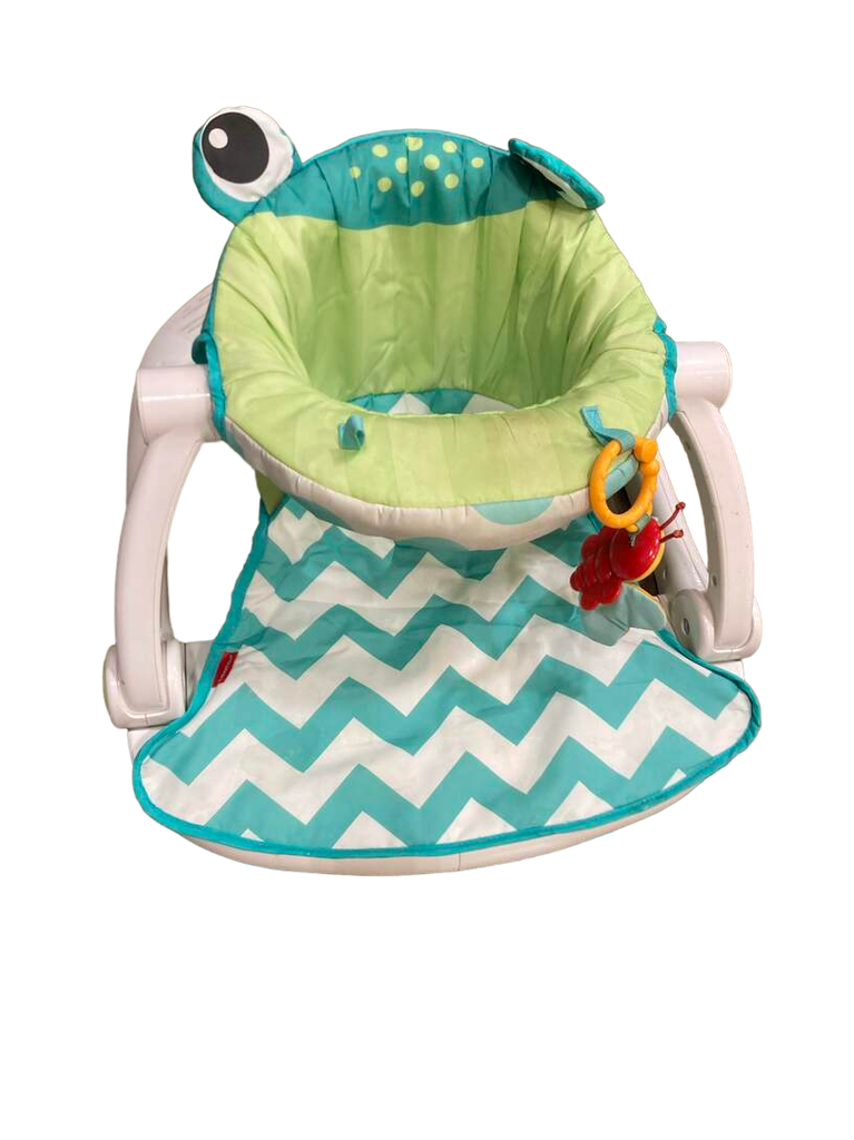 Fisher price sit me up floor seat frog sales