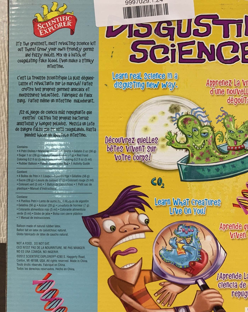 Scientific Explorer Disgusting Science Kit