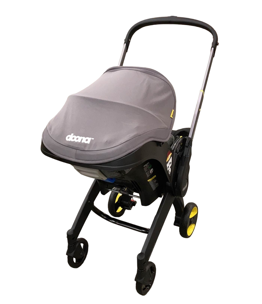 Doona Infant Car Seat & Stroller Combo, 2022, Grey Hound