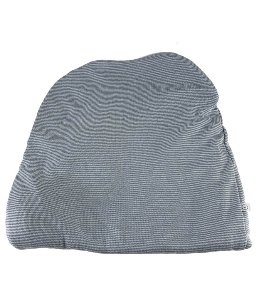 MORI Newborn Swaddle Bag, Blue Stripe