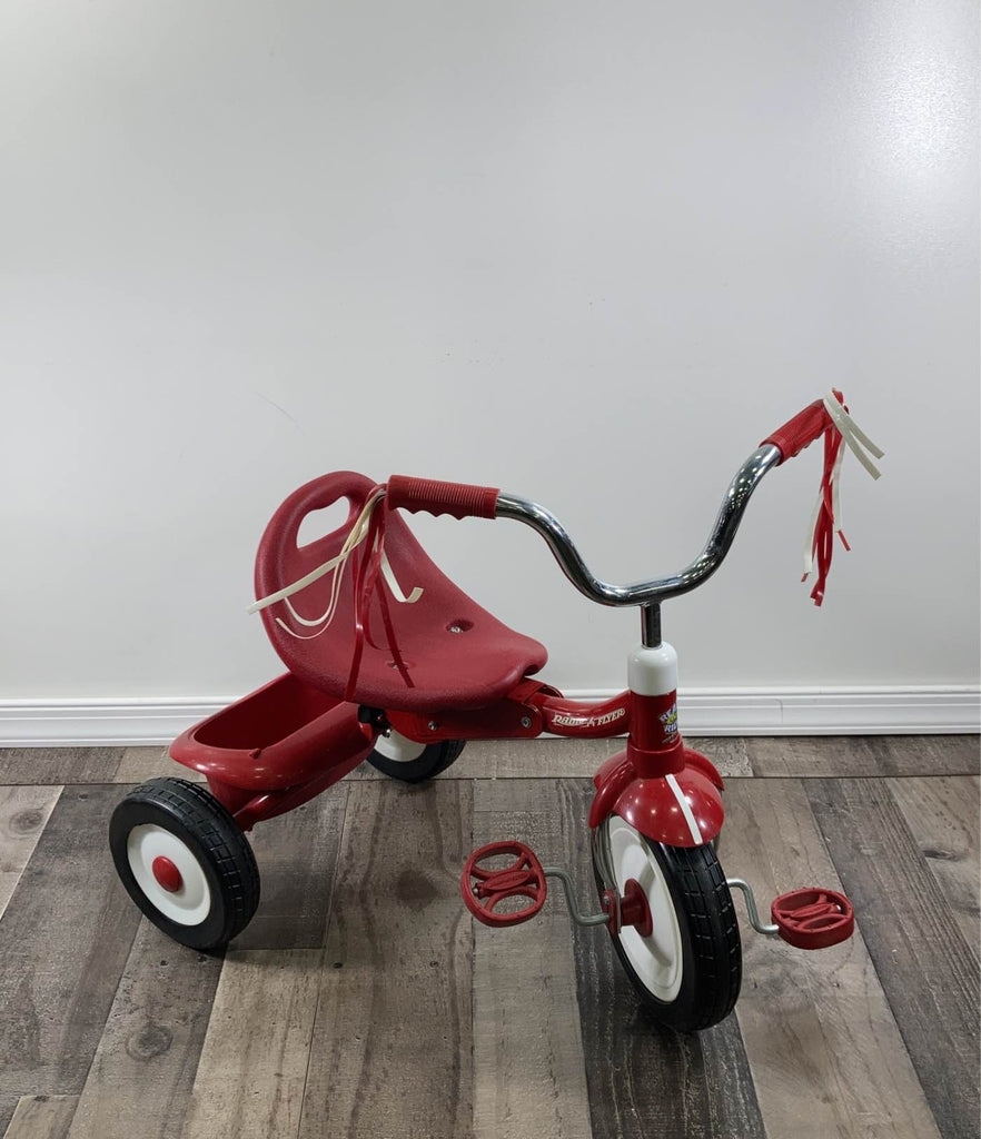 radio flyer folding trike red