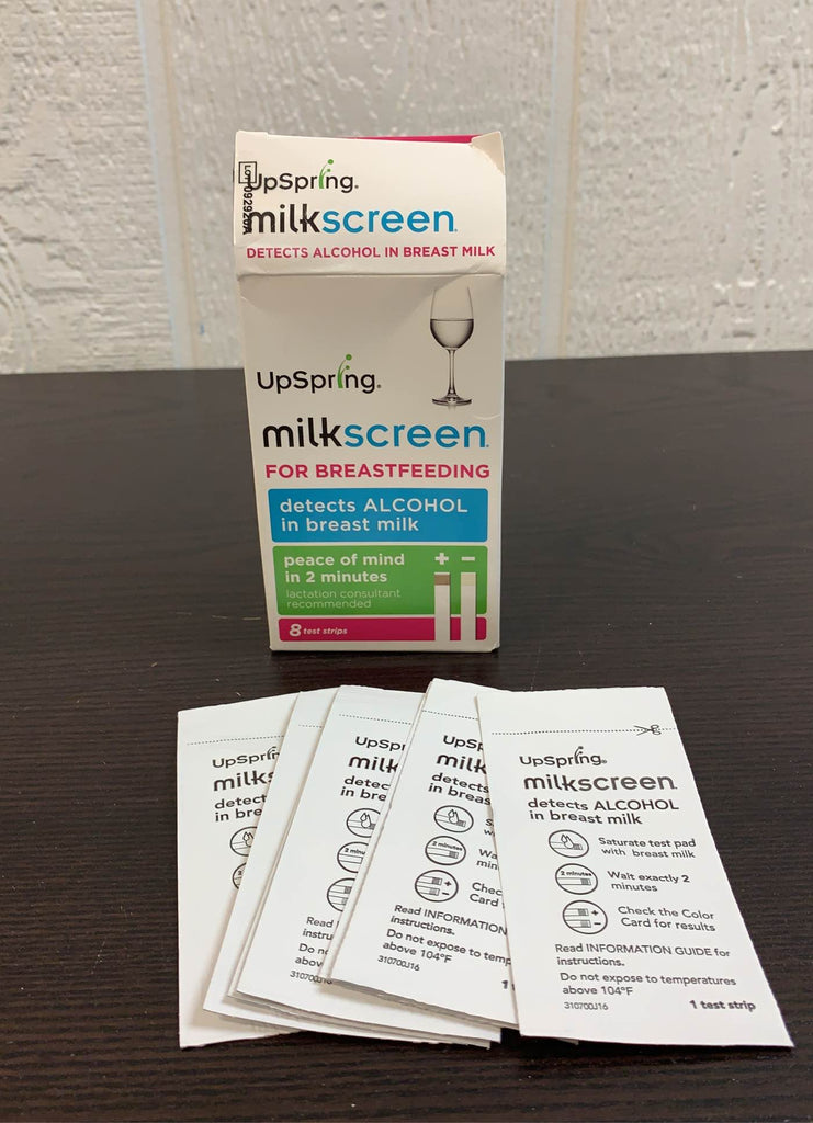 UpSpring Baby Milkscreen Alcohol Test Strips for Breastmilk