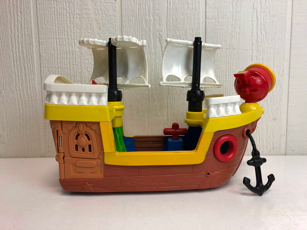 Fisher-Price GPP74 Little People Bateau de Pirate avec