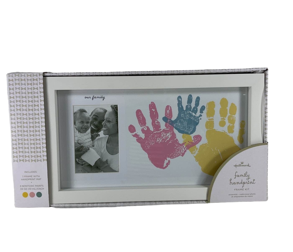 Hallmark Our Family Handprint Picture Frame Kit, 4x6