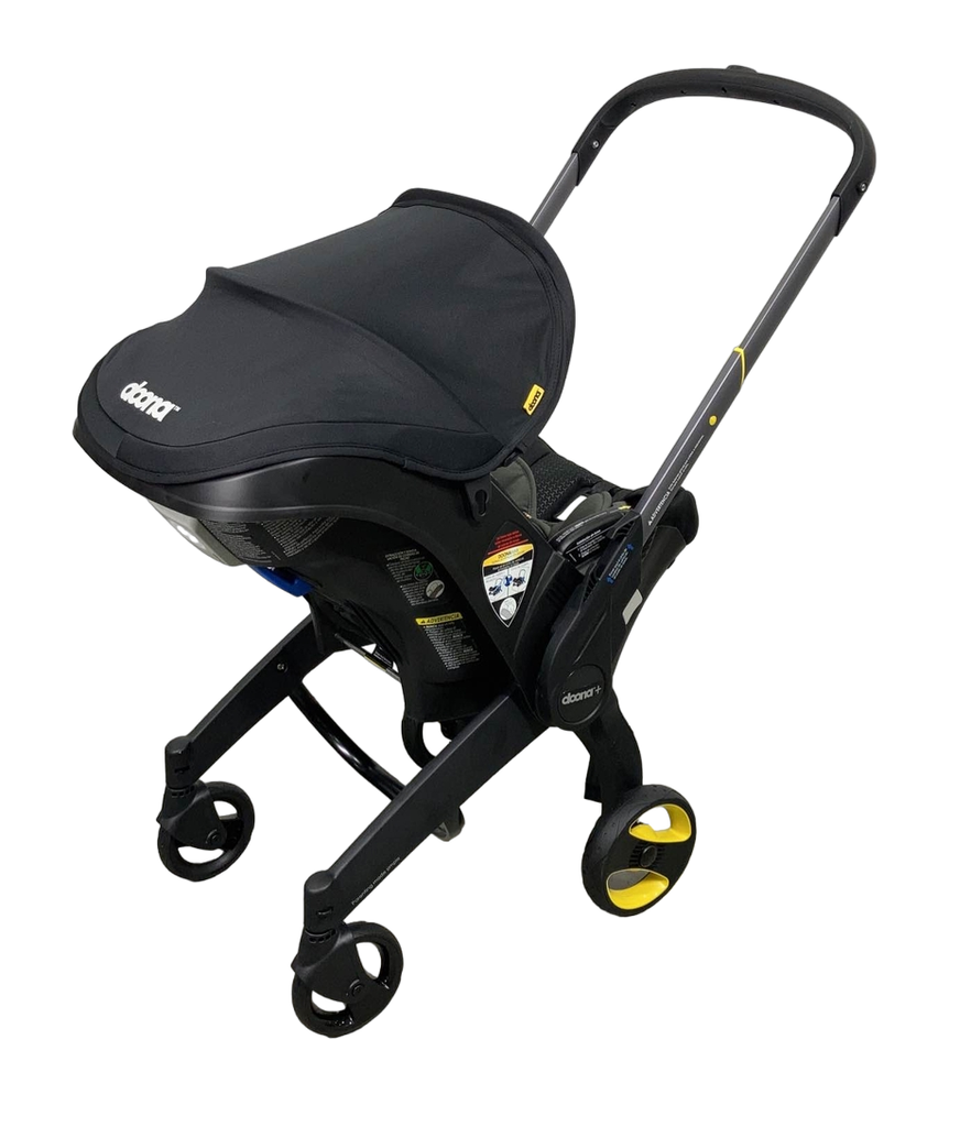 Doona Infant Car Seat & Stroller Combo, 2022, Nitro Black