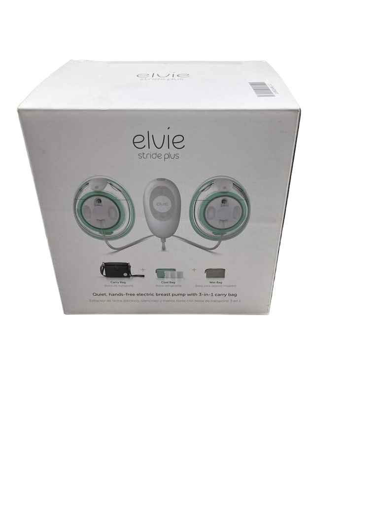 Elvie Stride Plus Hands-free, Hospital-grade Electric Breast Pump