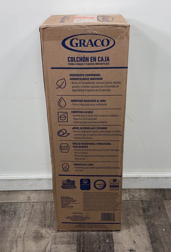 Graco Deluxe Foam Crib And Toddler Bed Mattress