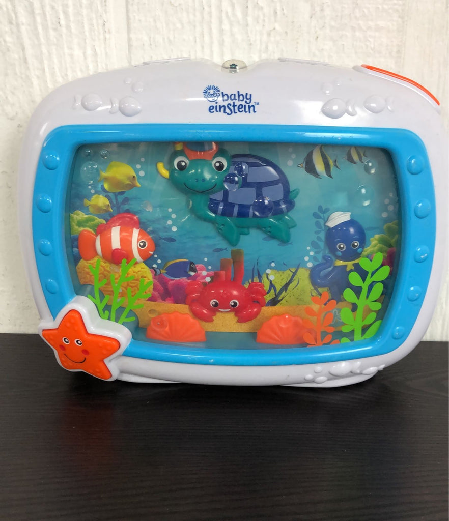 Baby Einstein Sea Dream Sleep Soother Music Crib Toy Fish Tank Aquarium  Ocean