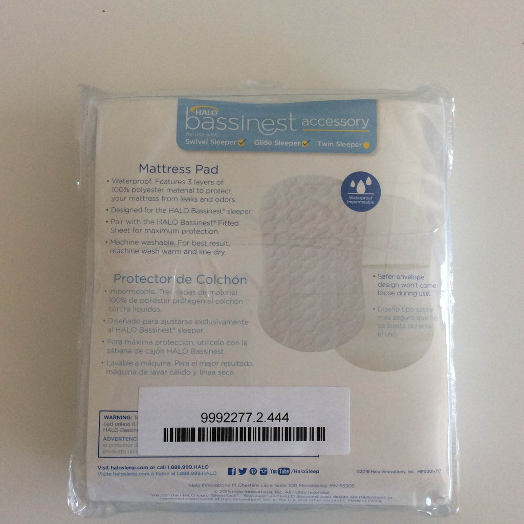 Halo Bassinest Swivel Sleeper Waterproof Mattress Pad