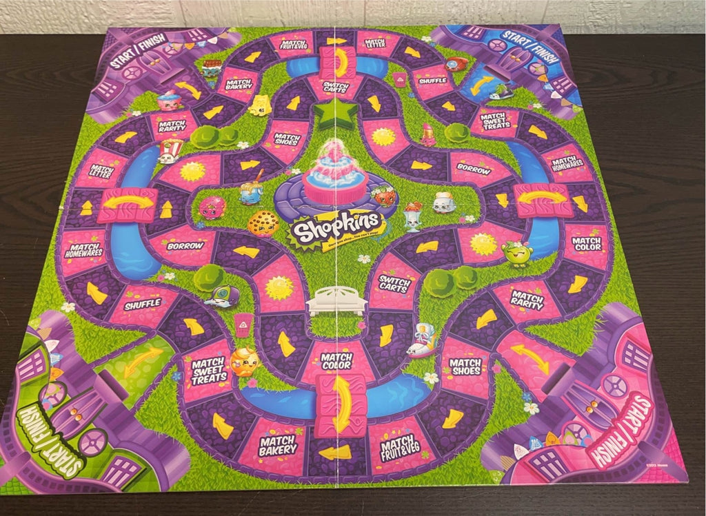 Shopkins Shopping Cart Sprint Game