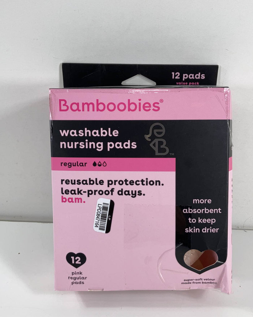 Bamboobies Nursing Pads, 12pk