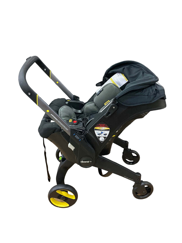 Doona Infant Car Seat & Stroller Combo, 2022, Nitro Black