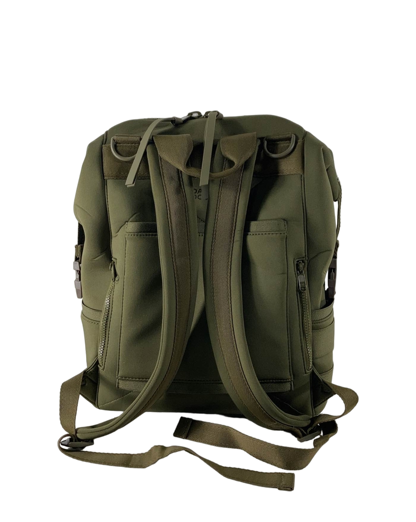 Dagne Dover Indi Diaper Backpack In Dark Moss