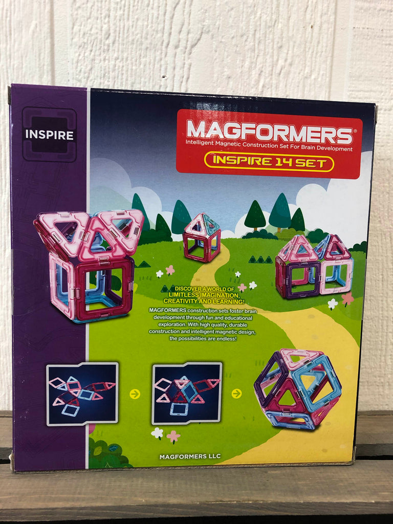 Magformers Building Set, 14 Piece Set