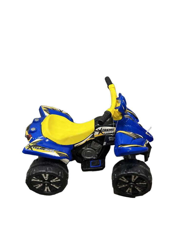 Kids Motorz Xtreme Quad 6V Vehicle, Blue and Yellow