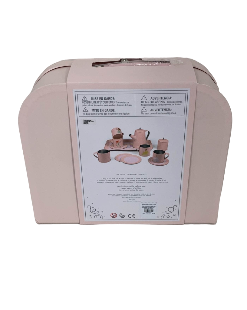 Pottery Barn Kids Disney Princess Tin Tea Set