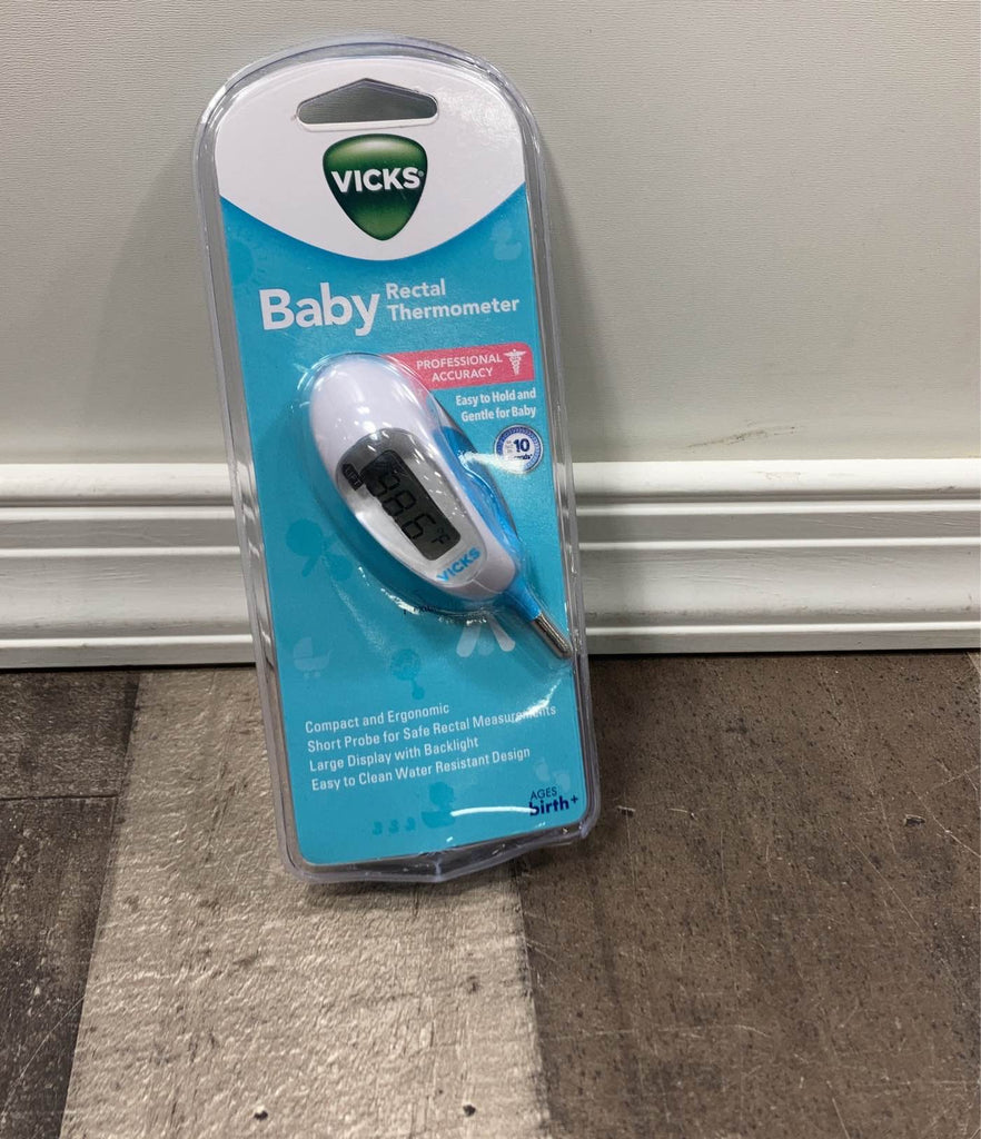 NEW Vicks Baby Rectal Thermometer-Pediatric-Professional Accuracy Ages  birth +