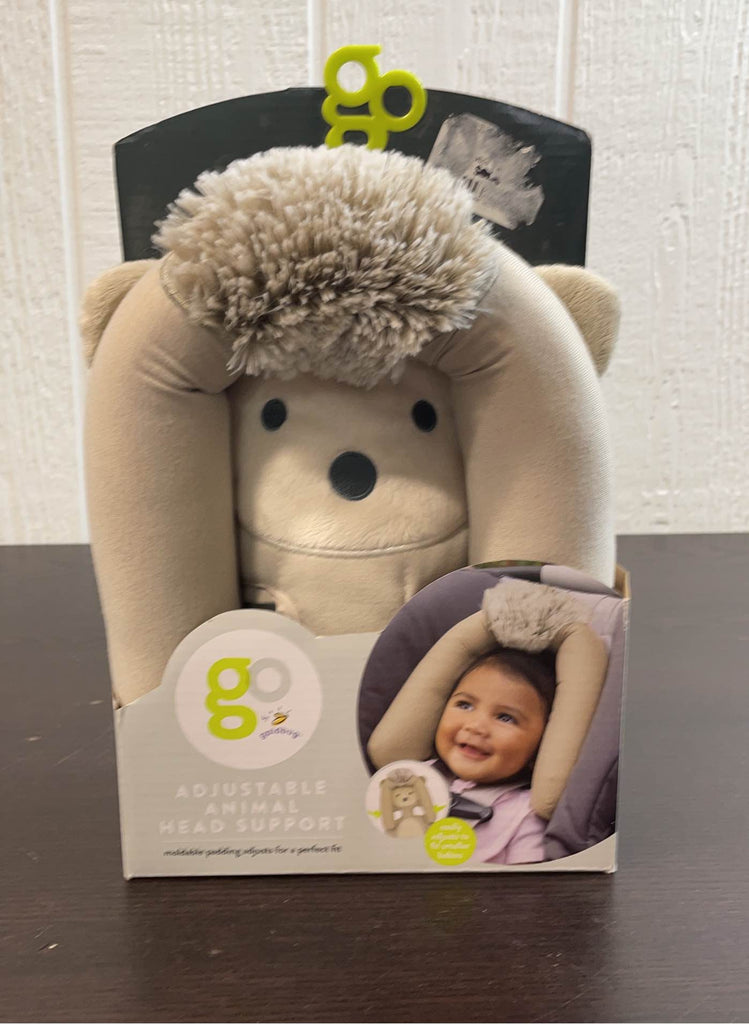 Goldbug Adjustable Car Seat Head Support, Hedgehog