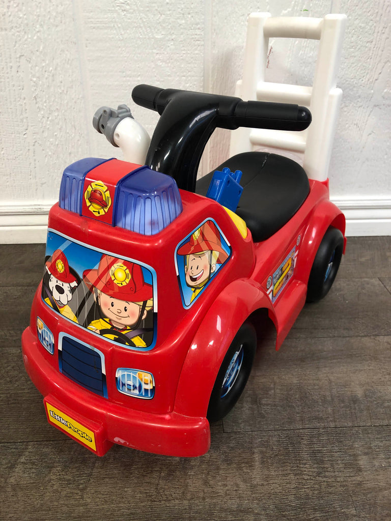 fisher price truck ride on