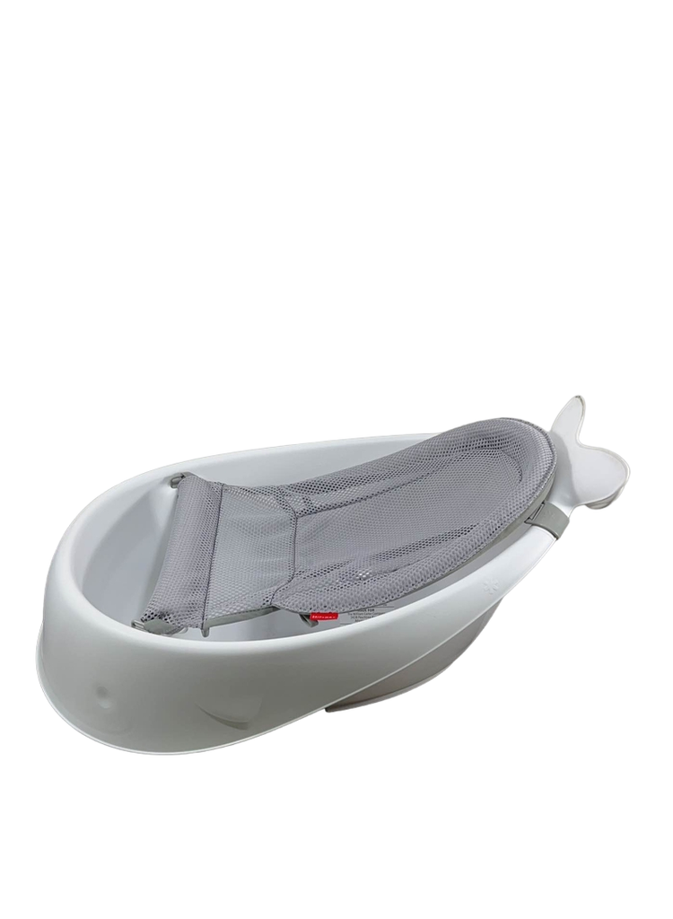 Skip Hop Moby Bath Smart Sling 3Stage Bathtub, White