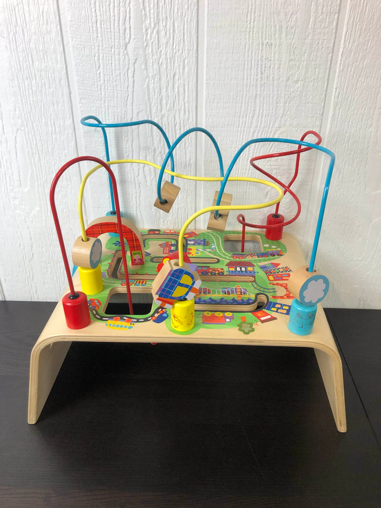ALEX Toys Junior Bead Maze Wooden Activity Center