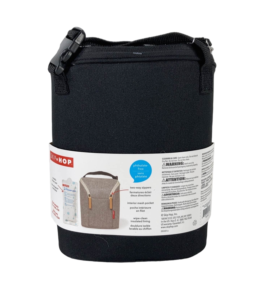 Skip Hop Insulated Breastmilk Cooler And Baby Bottle Bag