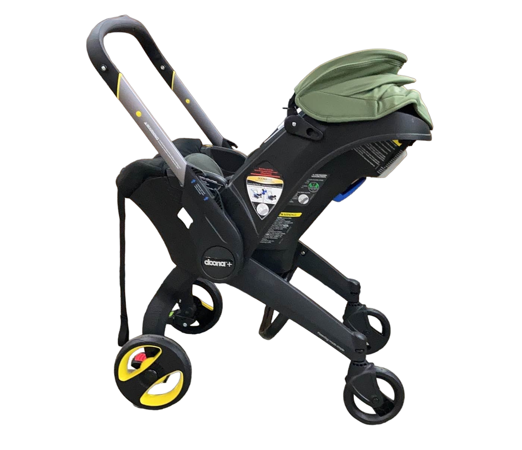 Doona Infant Car Seat & Stroller Combo, 2023, Desert Green