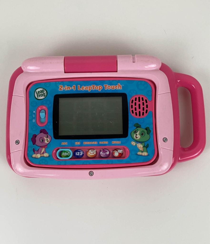  LeapFrog 2-in-1 LeapTop Touch, Pink : Toys & Games