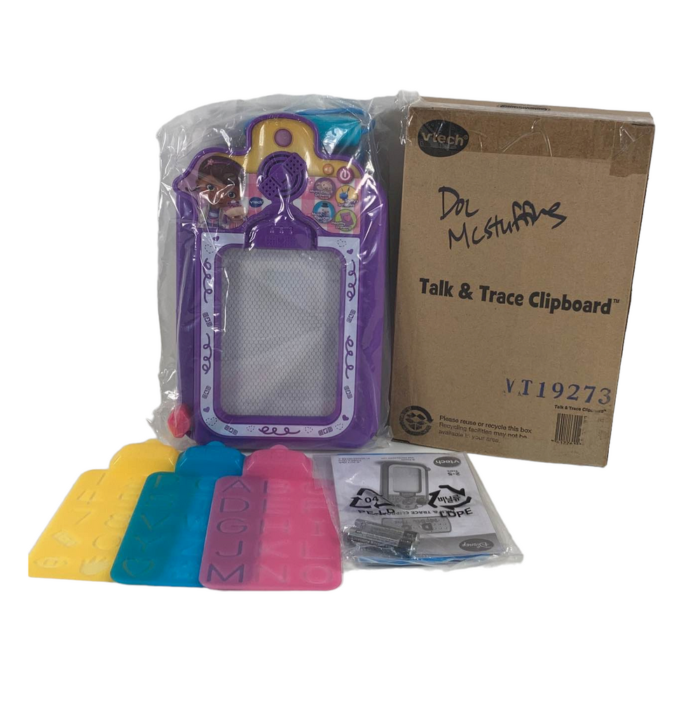 Vtech doc mcstuffins talk and 2024 trace clipboard