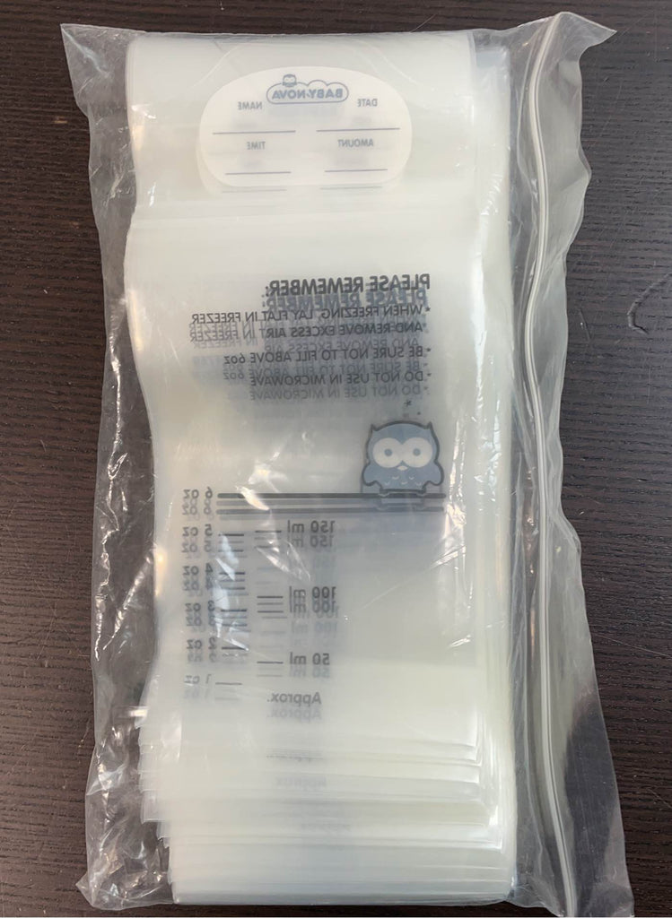 Baby Nova Breast Milk Storage Bags