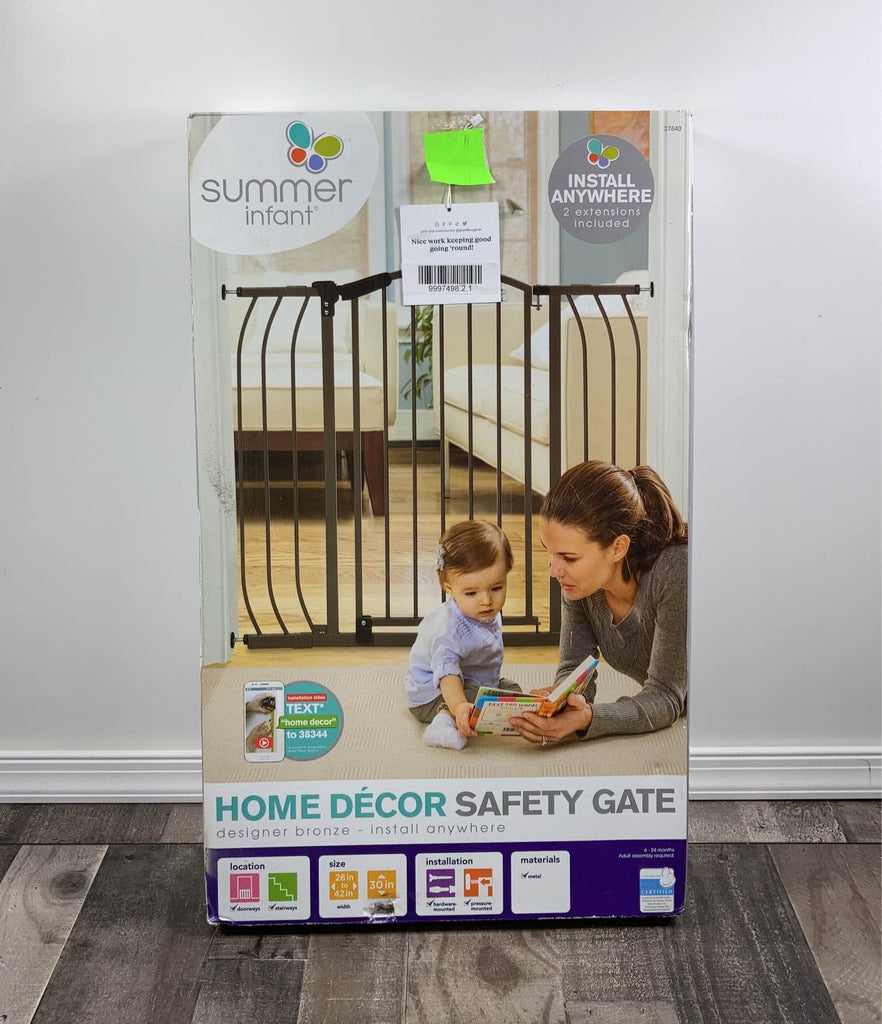 Summer infant home decor safety 2024 gate extensions