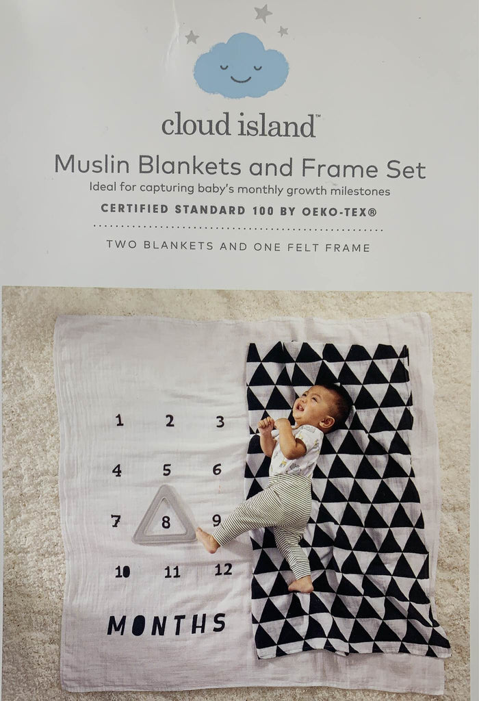 Cloud island muslin online blankets