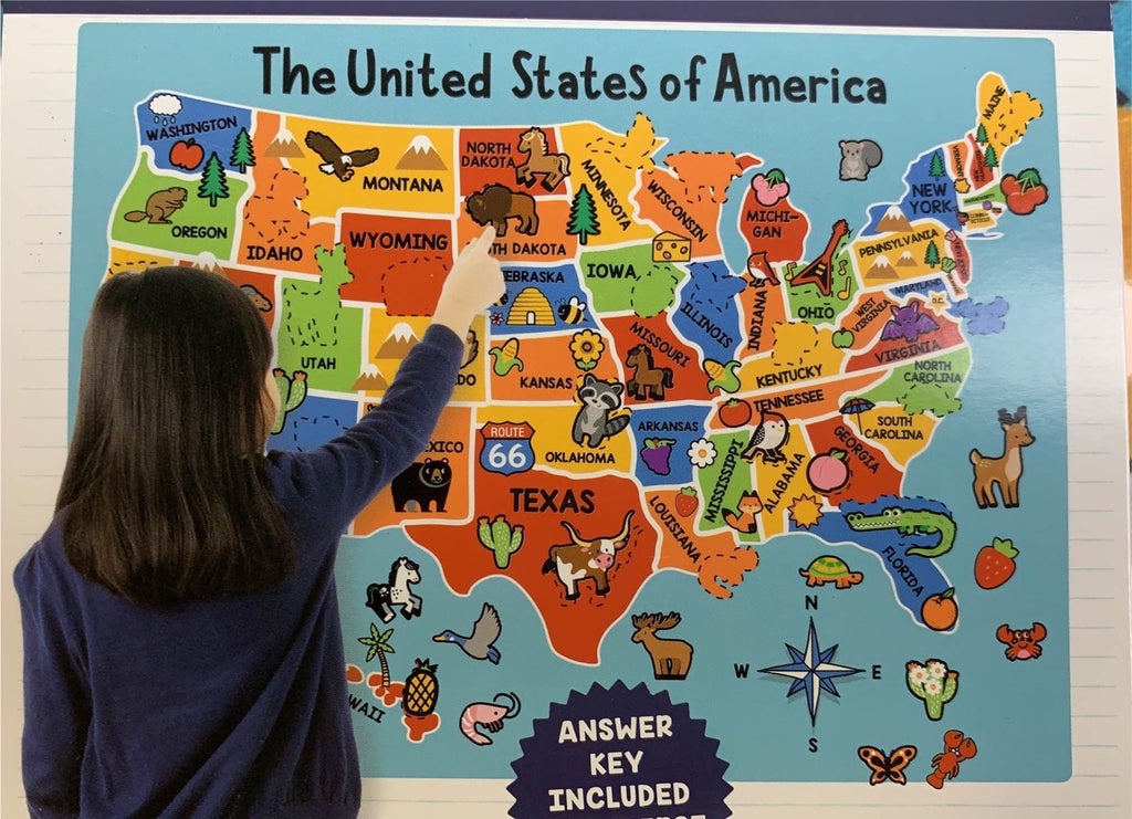 Horizon Group United States Felt Map