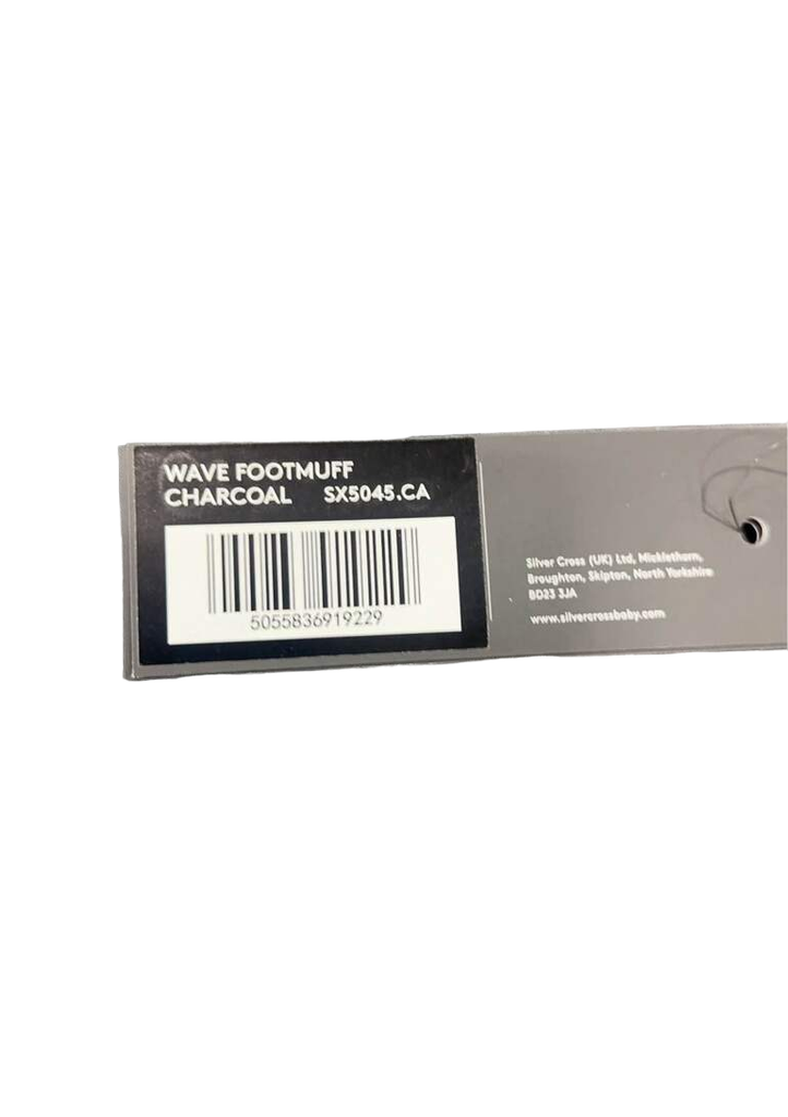Silver Cross Wave Footmuff Charcoal