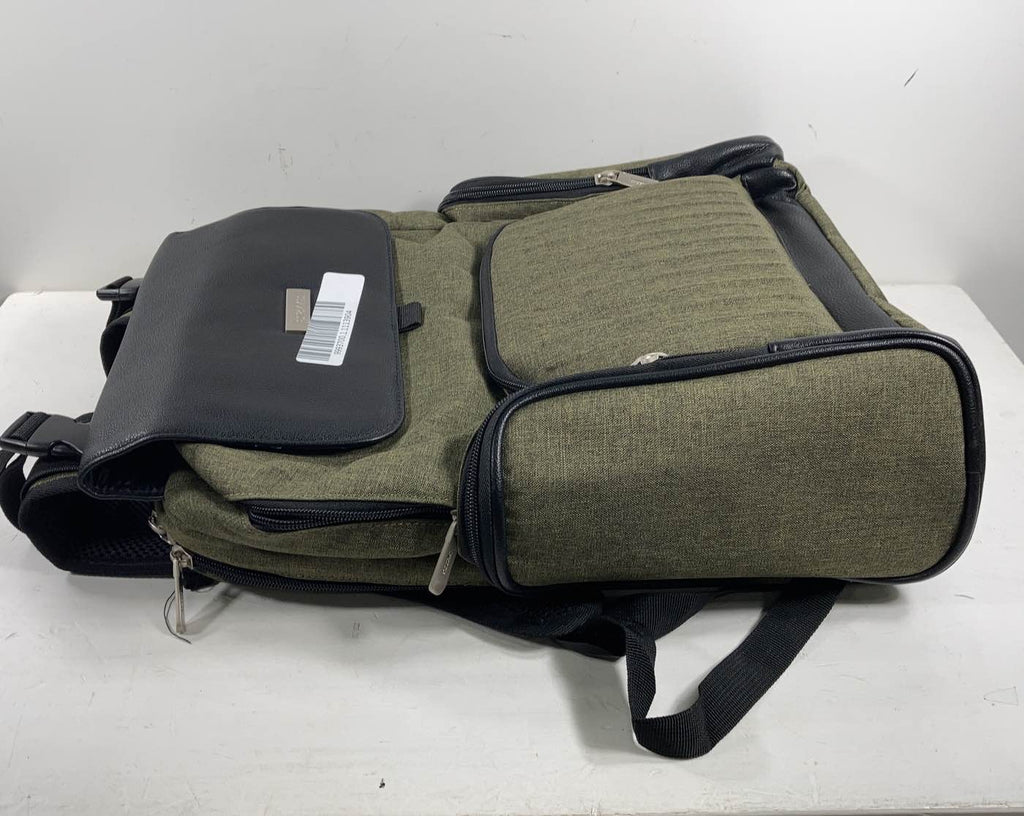 Baby Brezza Dante Changing Station Diaper Backpack, Olive