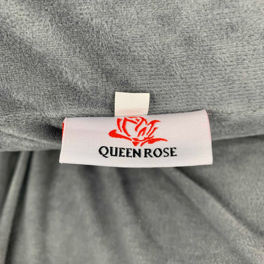 Queen Rose Pregnancy Body Pillow, Gray